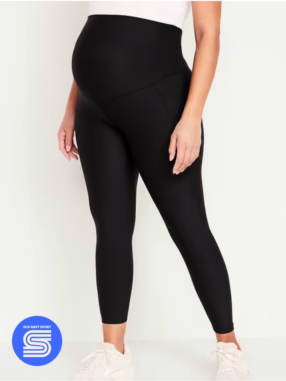Old Navy power soft extra high rise maternity leggings woman’s size large